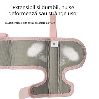 Corector Hallux Valgus – Imobilizator pentru degetul mare, închidere Velcro, orteză cu curea fixă