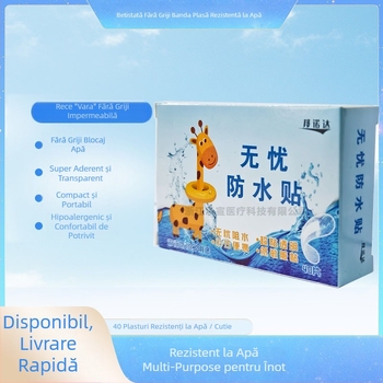 Plasuri impermeabili pentru bebeluși, transparenți și respirabili, 60 bucăți într-o cutie