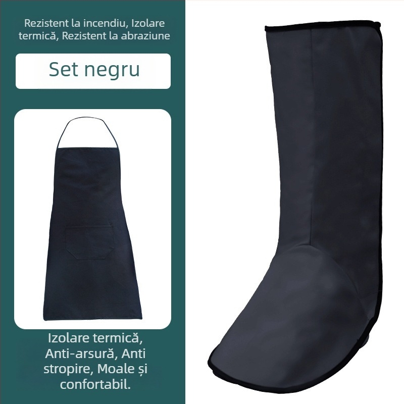 Protecție pentru picioare ignifugă pentru sudură, din pânză, pentru sudură electrică