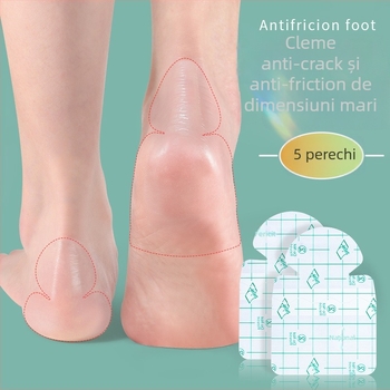 Patch pentru calcai crapat – ultrasubțire patch anti-frecare pentru calcai crapat, potrivit pentru ghete, sandale, pantofi casual, din material textil și de lucru