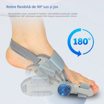 Separatoare ortotice pentru degetul mare, reglabil zi-noapte, unisex, model 002, material TPR