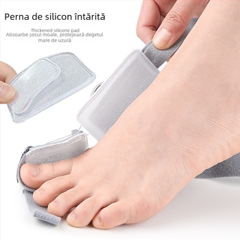 Corector pentru hallux valgus – Material: ABS, nylon, pad de silicon; Model: Toe corrector; Seria: Separator