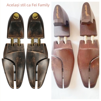 Întinzător de pantofi din lemn, last cu formă completă Hemu, pentru pantofi din piele, anti-pliere și deodorant