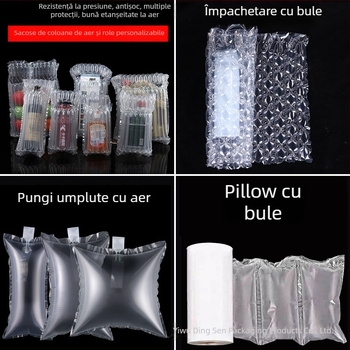 Airbag semicircular pentru susținerea pantofilor; potrivit pentru ambalare logistică, susținere pantofi și umplere genți; Brand: Dingsen; Etichetă privată disponibilă: Da
