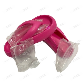 Extensor pentru încălțăminte din nylon, model DT-XC, destinat protecției și padding-ului pentru sandale, papuci, șlapi și pantofi sport