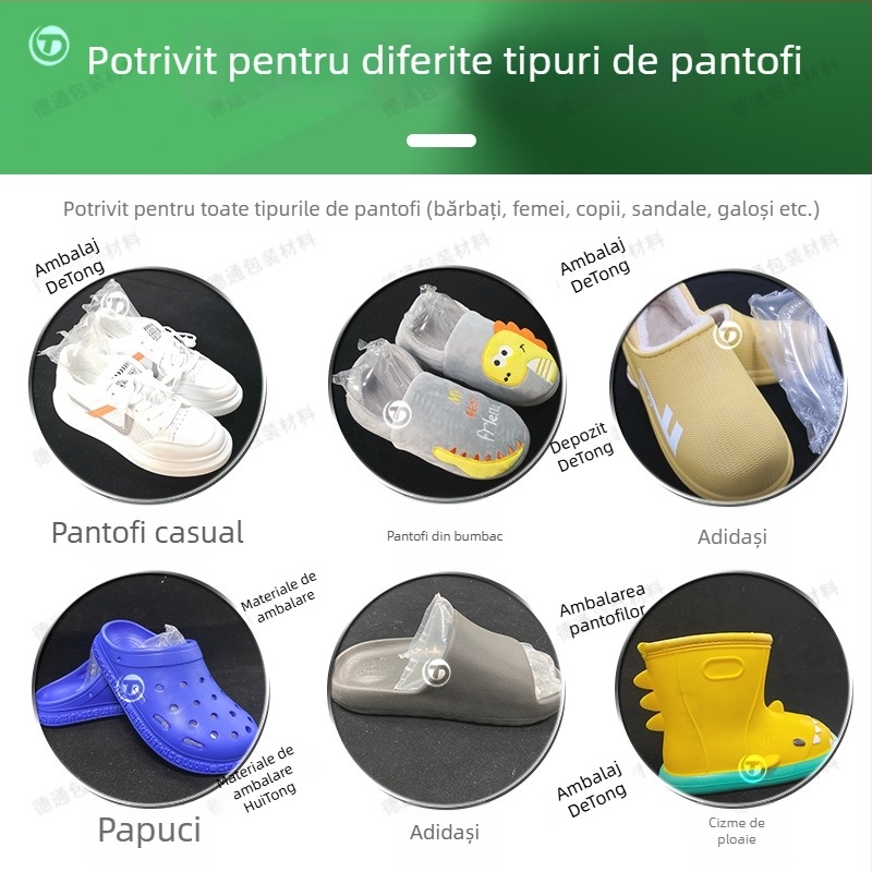 Extensor pentru încălțăminte din nylon, model DT-XC, destinat protecției și padding-ului pentru sandale, papuci, șlapi și pantofi sport