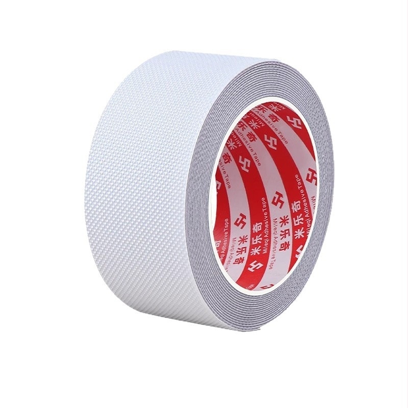 Bandă antiderupătoare Milky pentru scări, rezistentă la apă și uzură, grosime 0.15 mm, bază PEVA, adeziv pe bază de ulei, lungimi 1 m, 2 m sau 5 m, potrivită pentru vârstnici și copii