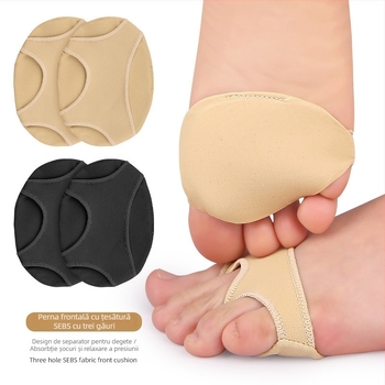 Pad antepicior pentru pantofi cu toc damă – Lycra+SEBS, antiderapant, pernă frontală, amortizare șocuri și reducere a presiunii, unisex, toate anotimpurile