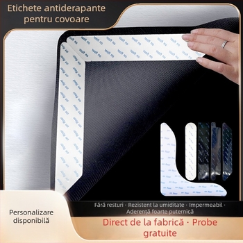 Lipici PU antiderapant pentru covor, lavabil, detașabil, fără urme, cu fixare sigură