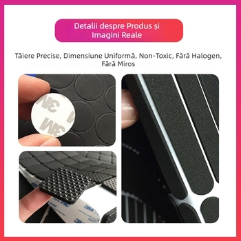Picioare EVA rotunde pentru mobilier și farfurii de ceai, plăci antiderapante auto-adezive, personalizabile (Cy109, EVA, Procesare și personalizare: Disponibil, Domeniu de utilizare: casă, auto, electronice, jucării, papetărie)