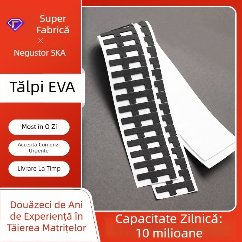 Picioare EVA rotunde pentru mobilier și farfurii de ceai, plăci antiderapante auto-adezive, personalizabile (Cy109, EVA, Procesare și personalizare: Disponibil, Domeniu de utilizare: casă, auto, electronice, jucării, papetărie)