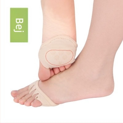 Șosete pentru partea anterioară a piciorului cu cinci degete pentru pantofi cu toc — subțiri, respirante, absorbante la transpirație, cu pernă invizibilă pentru vârful degetelor