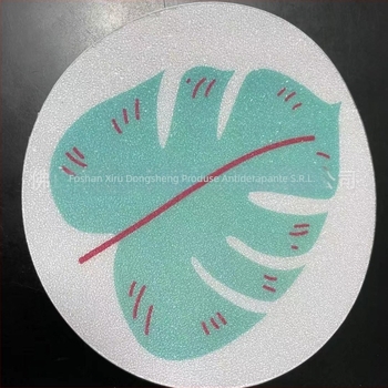 Stickeri anti-alunecare rotunzi pentru baie PEVA; substrat PE; grosime 0,8 mm; modele opționale