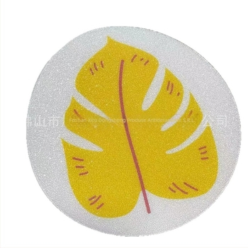 Stickeri anti-alunecare rotunzi pentru baie PEVA; substrat PE; grosime 0,8 mm; modele opționale