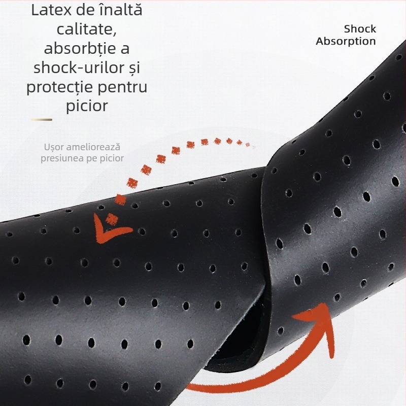 Talpă din lână de oaie pentru antepicior la încălțăminte cu toc feminine – anti-durere, anti-derapare, susținere antepicior, toate sezoanele