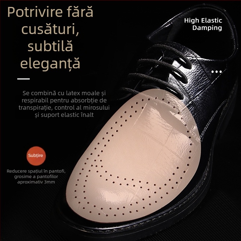 Talpă din lână de oaie pentru antepicior la încălțăminte cu toc feminine – anti-durere, anti-derapare, susținere antepicior, toate sezoanele