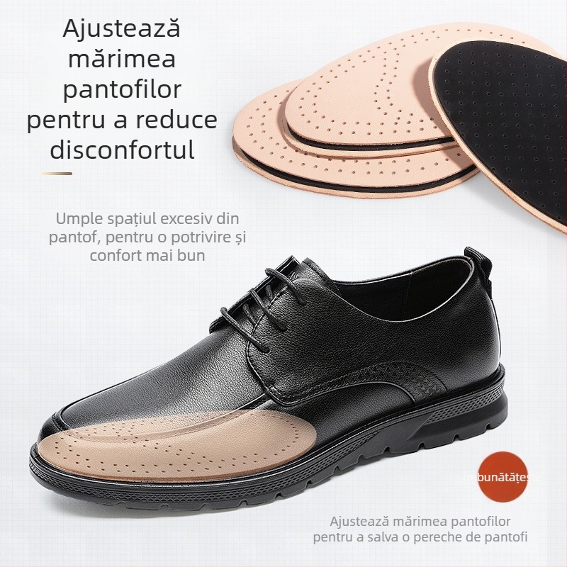 Talpă din lână de oaie pentru antepicior la încălțăminte cu toc feminine – anti-durere, anti-derapare, susținere antepicior, toate sezoanele