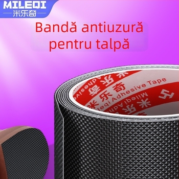 Bandă antiderapantă din cauciuc pentru podea de baie, model plasă, autoadezivă, grosime 0,75 mm, bandă cu adeziv pe o singură față