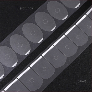 Chengyi Film antiderapant pentru ochelari — Transparent cu adeziv dublu fațetat pentru prelucrarea lentilelor, seria Non-slip Transparent Sticker, material de bază PE, vâscozitate Powerful