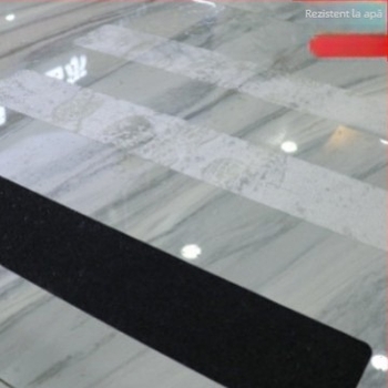 Etichetă anti-derapantă pentru scări - PEVA cauciuc, suprafață reliefată, impermeabilă, adeziv pe bază de ulei, 0,75 mm grosime, potrivită pentru toate suprafețele netede