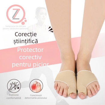 Șosete ortopedice pentru corectarea degetelor, model Zj-16, material Lycra, seria Corrective Socks, potrivite pentru iarnă, primăvară și toamnă.