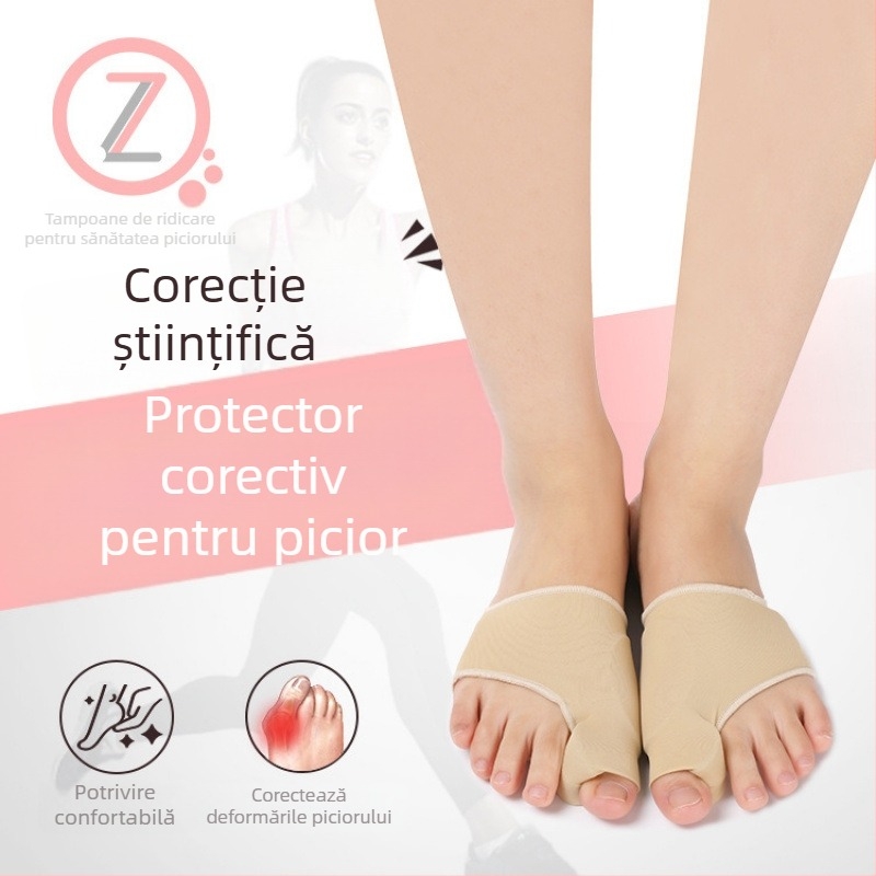 Șosete ortopedice pentru corectarea degetelor, model Zj-16, material Lycra, seria Corrective Socks, potrivite pentru iarnă, primăvară și toamnă.