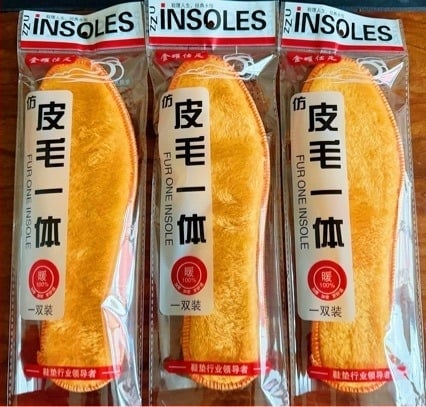 Talpă pentru încălțăminte cu blană artificială, talpă integrală, talpă cu memorie, model 006, unisex, pentru toate anotimpurile