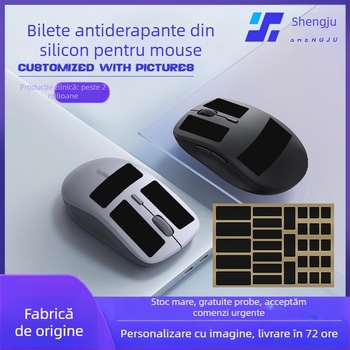 DIY Padă silicon anti-derapant pentru mouse — protecție autoadezivă care absoarbe transpirația, pentru mouse, tastatură și electronice | Brand Gathering