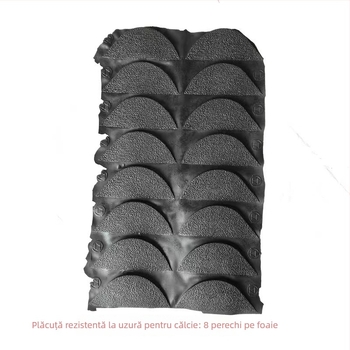 Etichete rezistente la uzură pentru călcâi și talpă, cauciuc Oxford | model: Heel overpalm | potrivite pentru sneakers, pantofi din piele, sandale, încălțăminte casual | sezoane: Vară, Iarnă, Primăvară, Toamnă