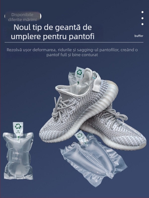 Saci de umplere pentru întinderea pantofilor — Stil îmbunătățit și Stil obișnuit; Model nou îmbunătățit; Cantități: 100, 1000, 5000, 10000 bucăți