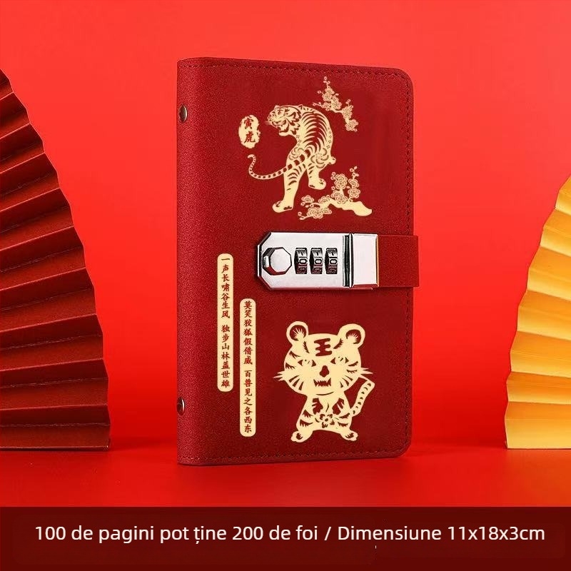 Perseverance Carte de economii din piele cu încuietoare prin parolă — Cadou ideal pentru nunți, zile de naștere și sărbători