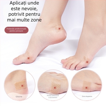 Patch pentru călcâi din material textil – 0,3 mm grosime, anti-uzură, potrivire universală