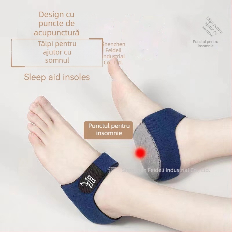Protector de călcâi cu Velcro, terapie magnetică, protecție anti-crăpări, încălzire pentru picior, model 01, potrivit pentru adidași, pantofi din piele, ghete