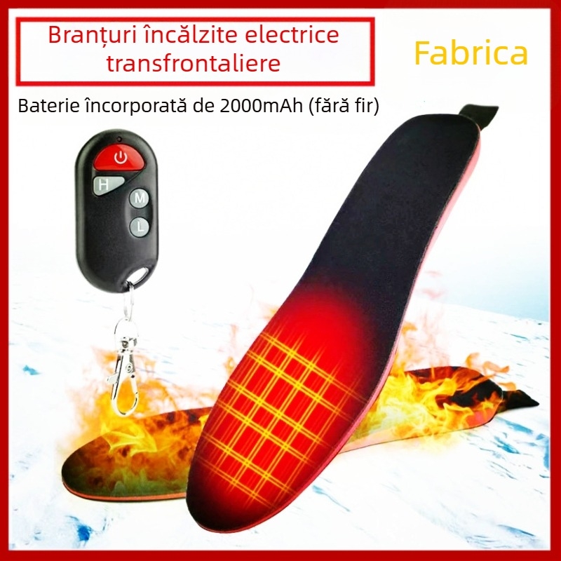Tălpi încălzite fără fir, cu încărcare USB, pentru ciclism în aer liber și sport