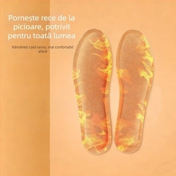 Tălpi încălzite pentru pantofi – țesătură nețesută, talpă completă, potrivire universală, model WJ, pentru femei