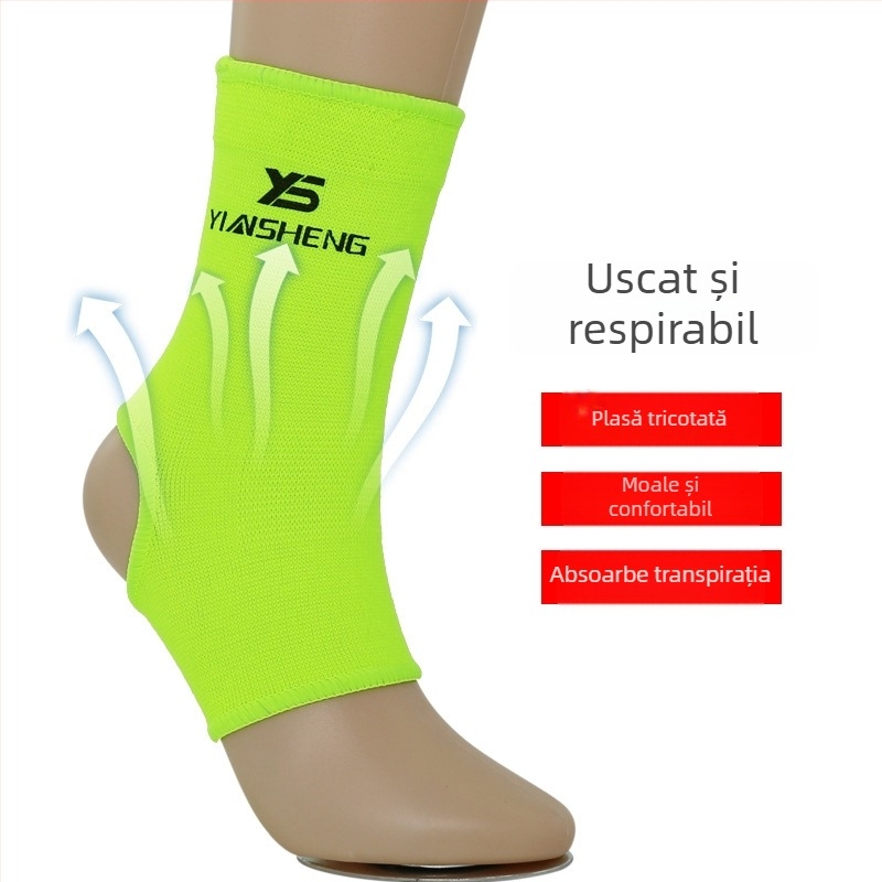 Protecție a gleznelor pentru sporturi de luptă - structură din poliester, protecție a gleznei, potrivită pentru Sanda, Muay Thai, box, karate și taekwondo