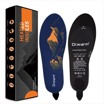Tălpi încălzite pentru pantofi, cu telecomandă, reîncărcabile, temperatură reglabilă, tăiate la dimensiune, alimentare USB