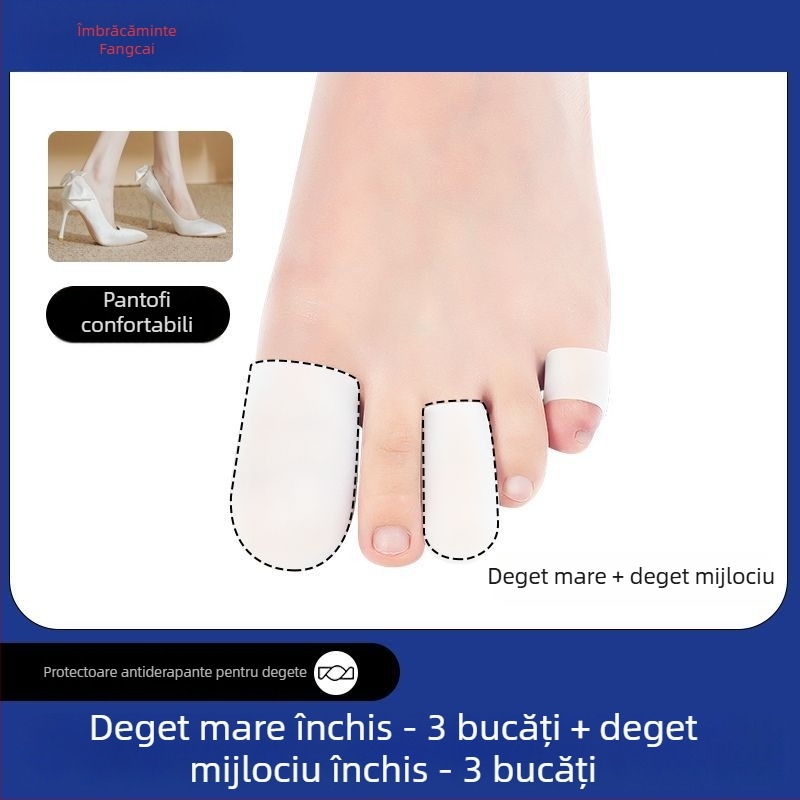 Protector degetelor din silicon – protecție pentru degete pentru pantofi cu toc înalt, pentru toate anotimpurile, model Zhhjz00, cod Zhhjz0015, brand Thousand Leaves