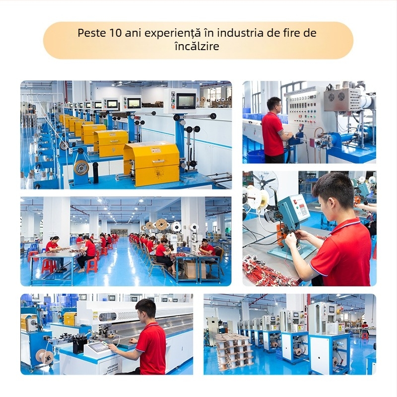 Element încălzitor cu trei ramuri din fibră compozită silicon-carbon pentru încălzirea tălpilor și mănușilor; folie încălzitoare din cauciuc siliconic; certificate UL/SGS; procesare personalizabilă