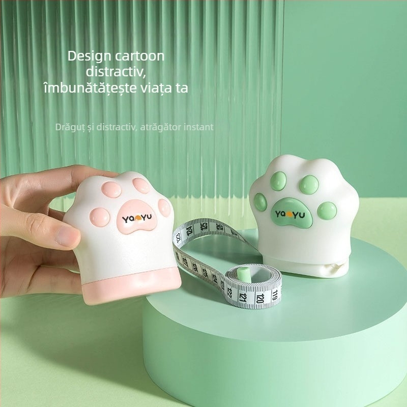 Yan yu Cat claw bandă metrică – ABS, măsură până la 150 cm