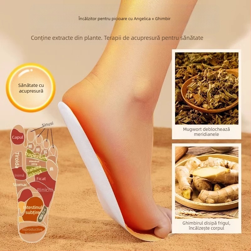 Talpă autoîncălzită – talpă întreagă, stil complet, țesătură nețesută din pulbere de fier, unisex