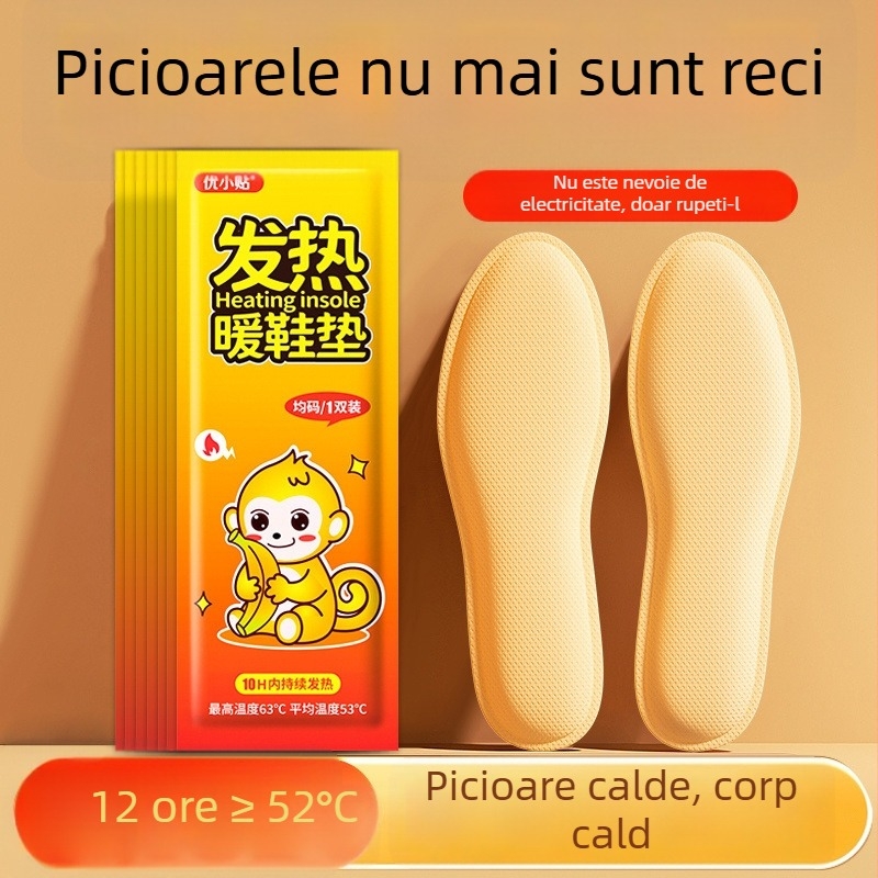 Talpă încălzitoare USB, încălzire cu mai multe puncte, până la 10 ore de căldură, pentru bărbați, papuci/încălțăminte de casă