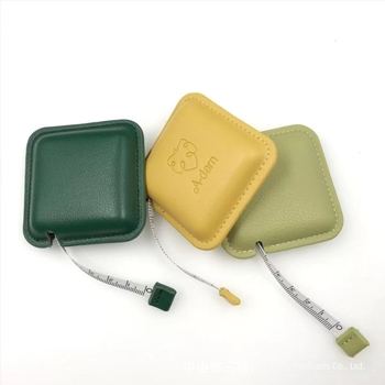 SYW Bandă de Măsurat Pătrată – Material PU, Interval 150 cm, Formă pătrată/rotundă
