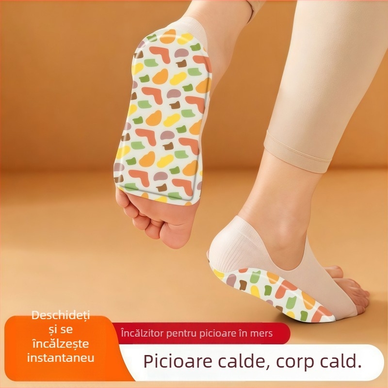 Patch încălzitor pentru talpă, țesătură non-țesută, jumătate de talpă, potrivire universală
