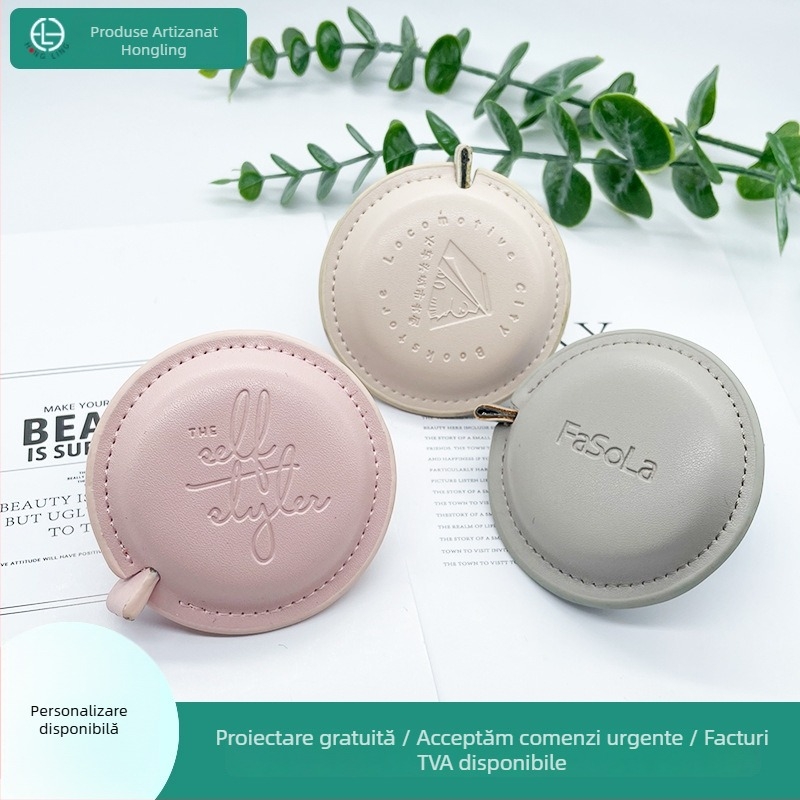 Bandă metrică din piele Hongling juanchi-04, pachet cu 500 bucăți