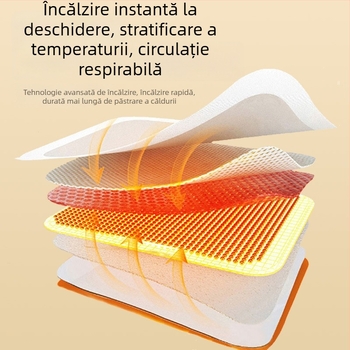 Talpă autoîncălzitoare pentru picioare cu mugwort – pentru masaj, Fairy Master, produs moxa