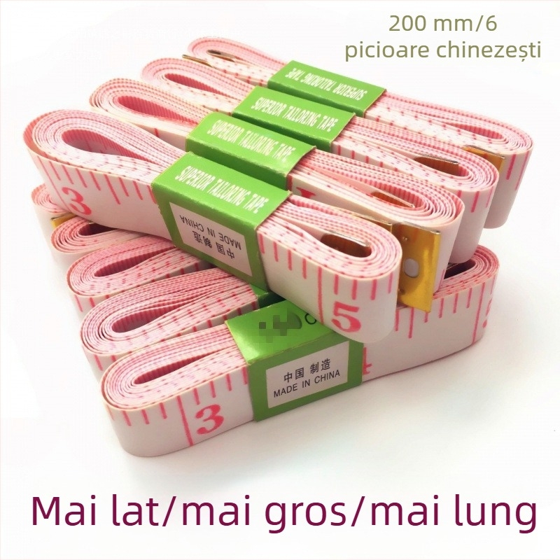 Bandă metrică din plastic - riglă moale pentru măsurarea hainelor, Nr. produs 1007722740