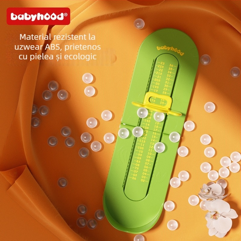 Century Baby Dispozitiv de Măsurare a Picioarelor pentru copii (plastic ABS; pentru vârste între 6 luni și 7 ani; ambalaj unic)