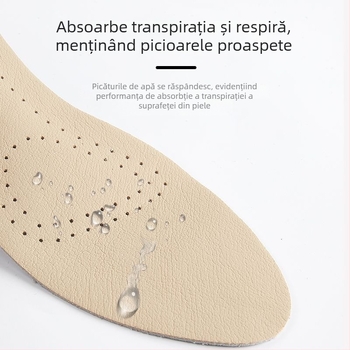 Talented 5091cx Tălpi autoadezive pentru femei – piele naturală, talpă întreagă, deodorant, respirabile, ultra-subțiri