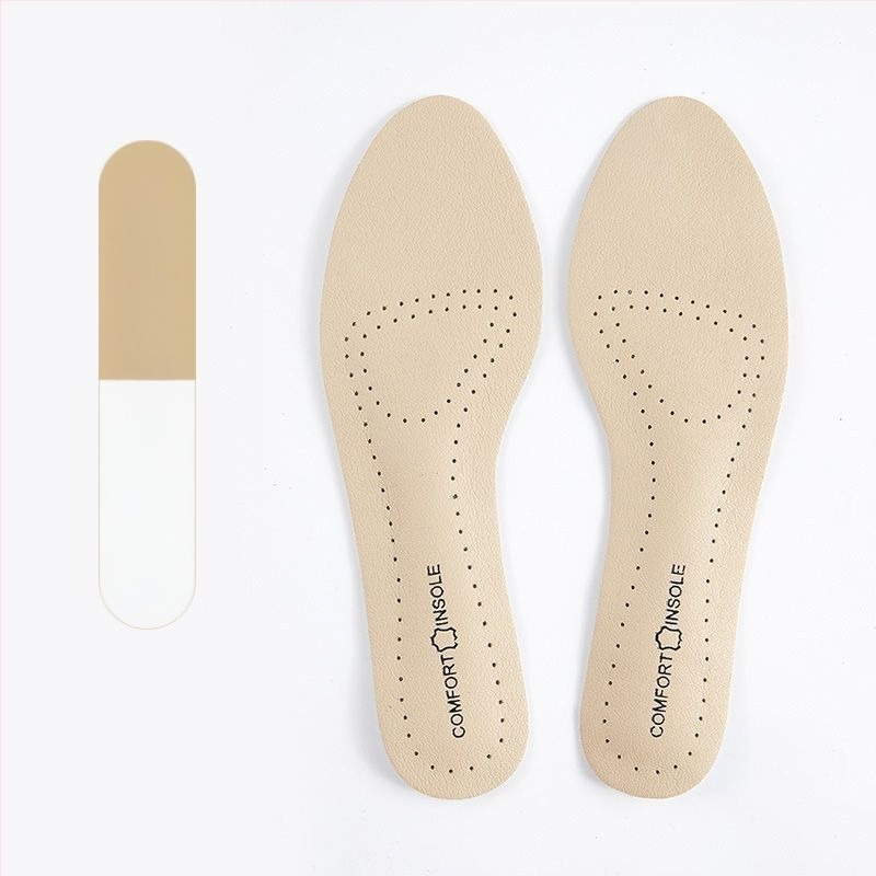 Talented 5091cx Tălpi autoadezive pentru femei – piele naturală, talpă întreagă, deodorant, respirabile, ultra-subțiri